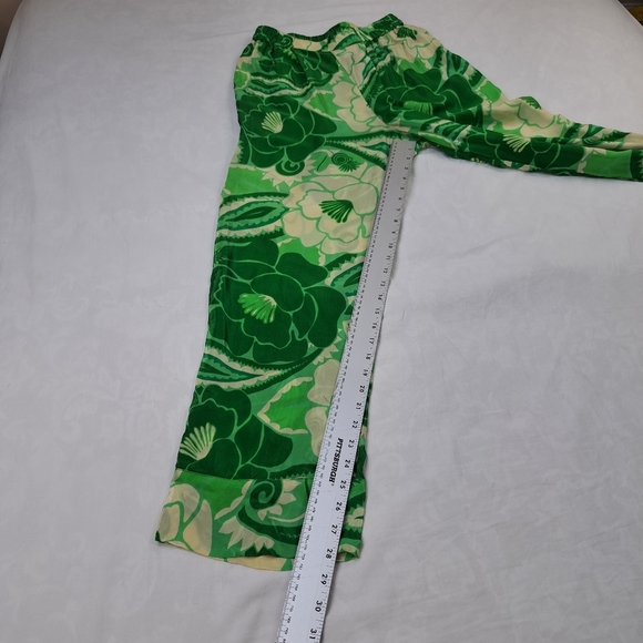 Farm Rio Tropical Groove Pants Green Size S - Picture 6 of 9